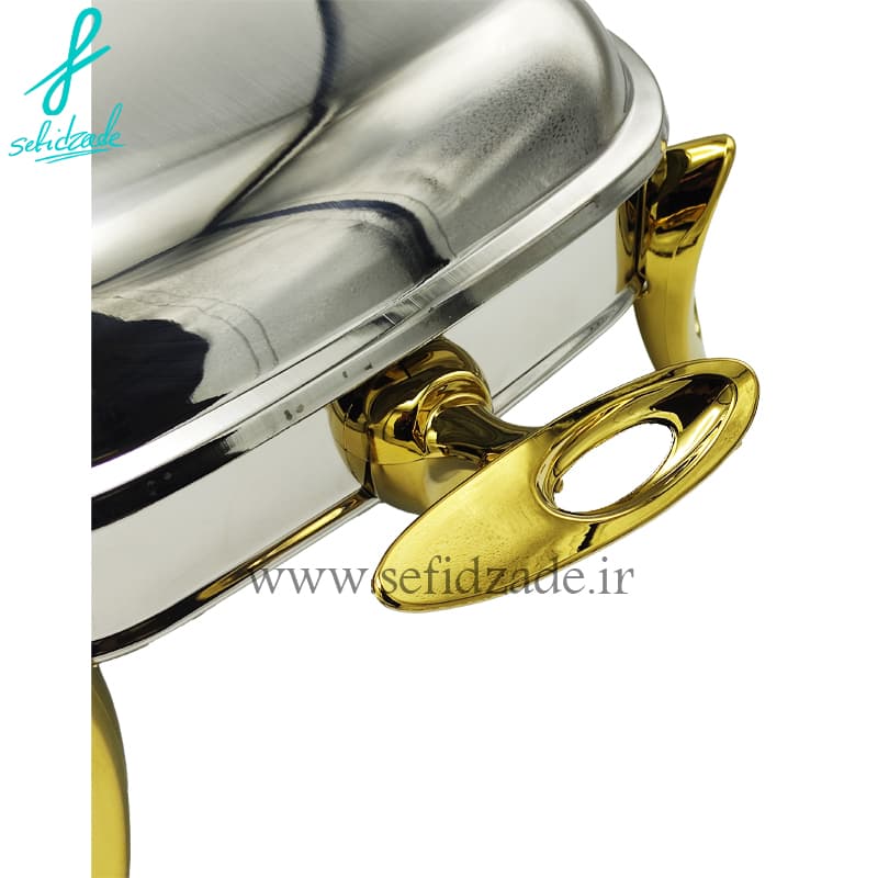 سوفله دوقلو استیل سلینا مدل فلیم طلایی 95416 — تصویر ۴