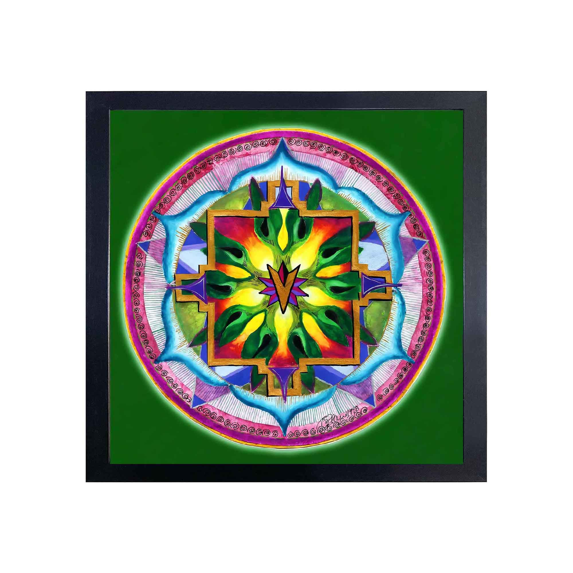 تابلو چاپی ماندالا 54 – mandala — تصویر ۳