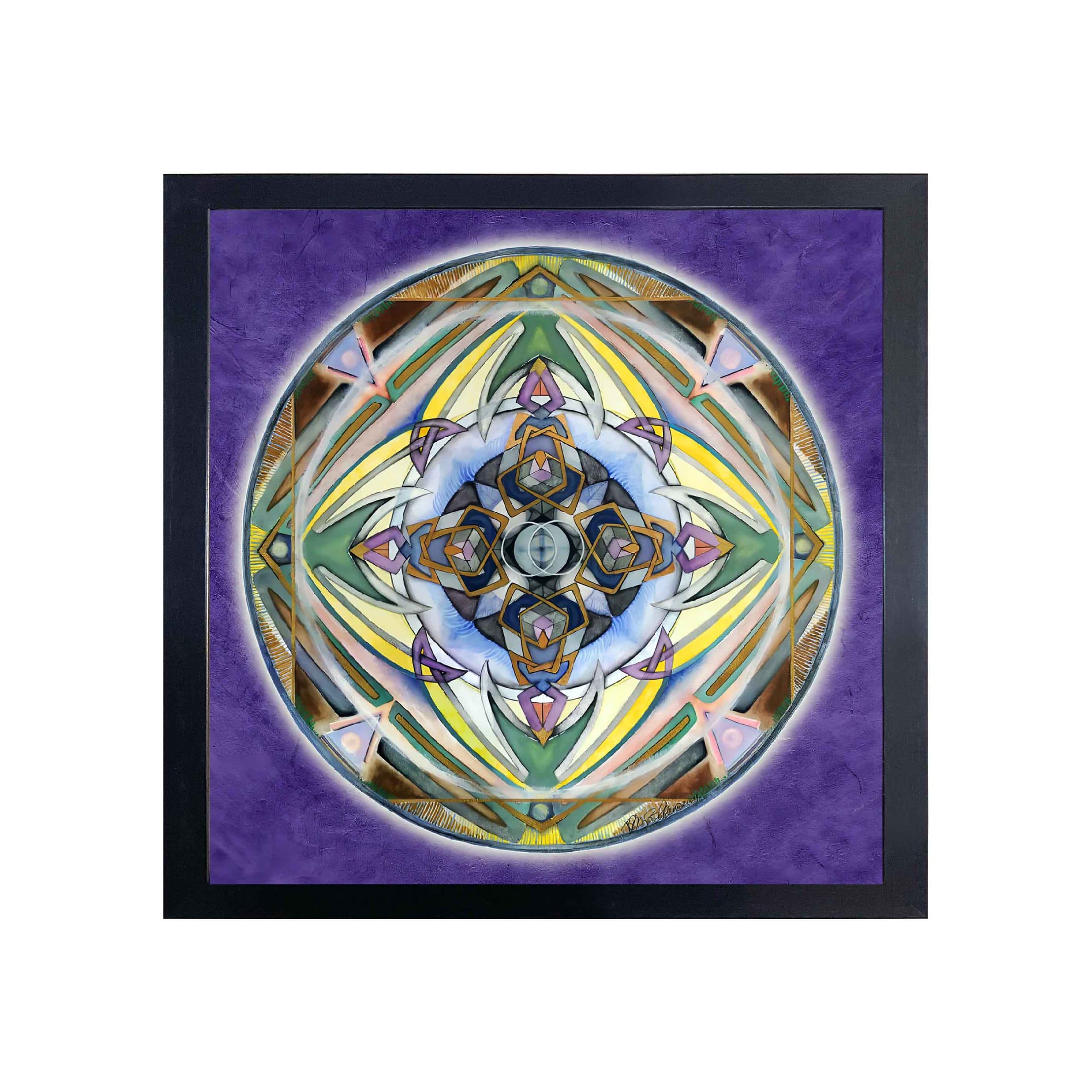 تابلو چاپی ماندالا 24 – mandala