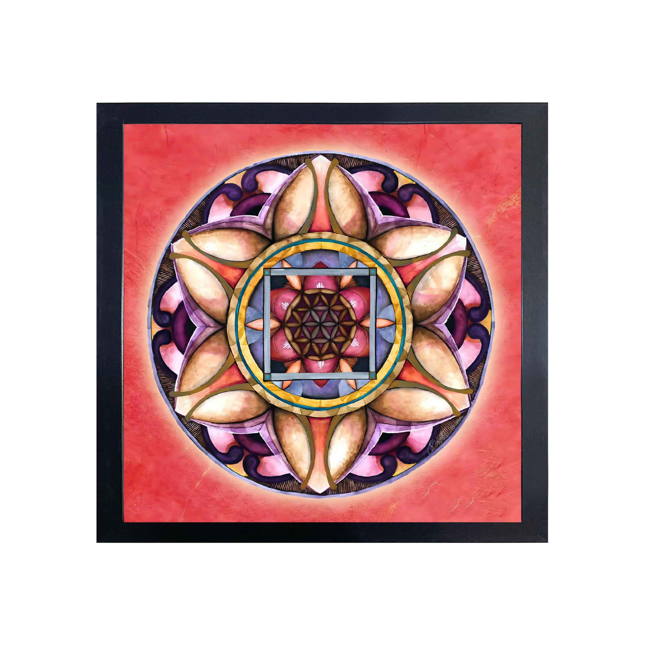 تابلو چاپی ماندالا 19 – mandala