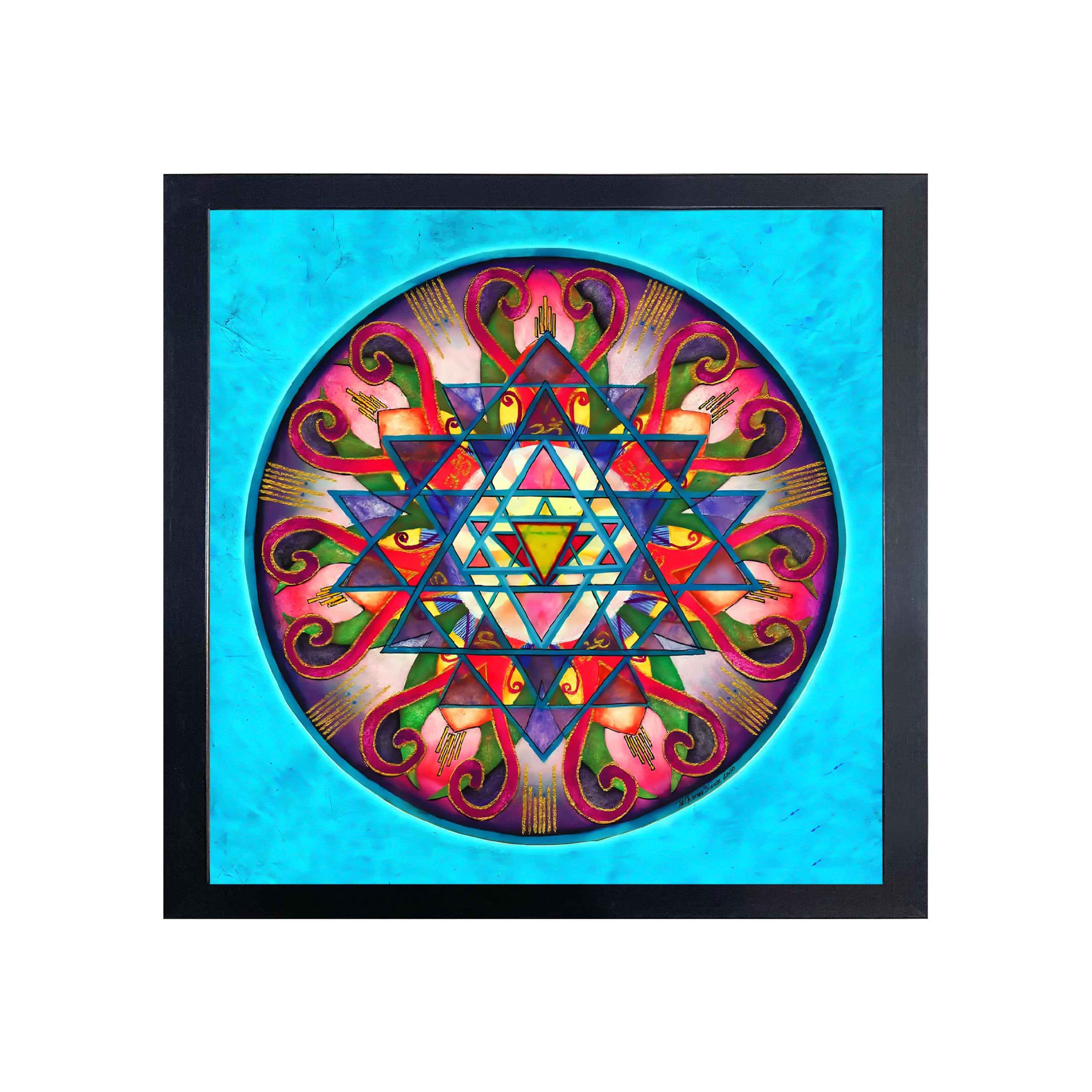 تابلو چاپی ماندالا 07 – mandala