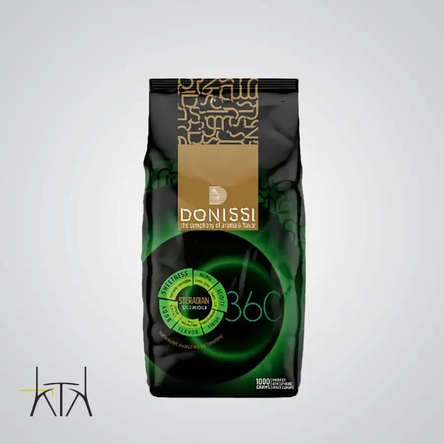 قهوه دونیسی 100 درصد آرابیکا مدل Donissi Steradian بسته یک کیلوگرم