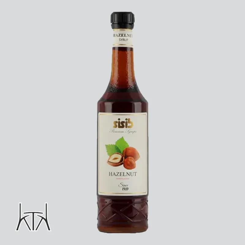سیروپ سی سیب طعم فندق SISIB Hazelnut