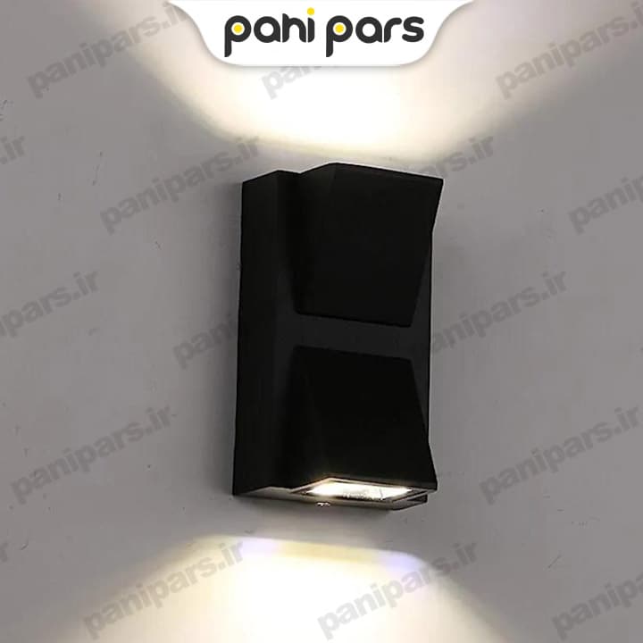 چراغ دکوراتیو دو طرفه مدل کلبه 6 وات — تصویر ۹