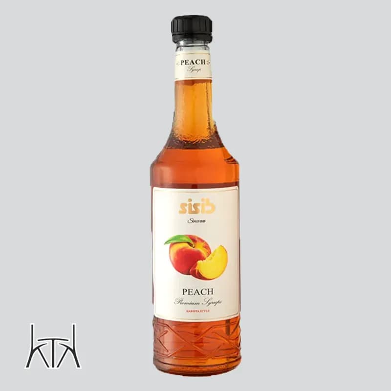 سیروپ سی سیب طعم هلو SISIB Peach