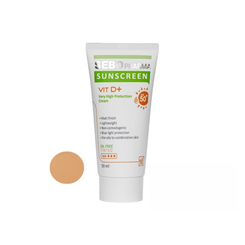 کرم ضد آفتاب SPF۵۰ فاقد چربی سبو فارما مای فارما مناسب پوست چرب و مختلط ۵۰ میلی لیتر — تصویر ۲