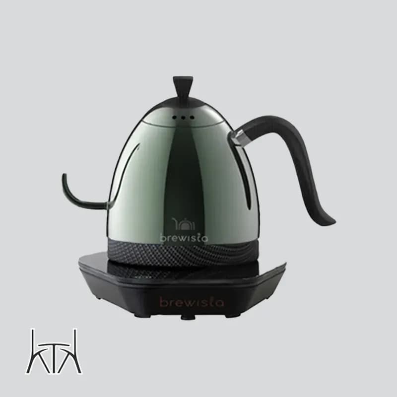 کتل برقی برویستا بلوتوث دار رنگ سبز تیره Brewista Artisan — تصویر ۲