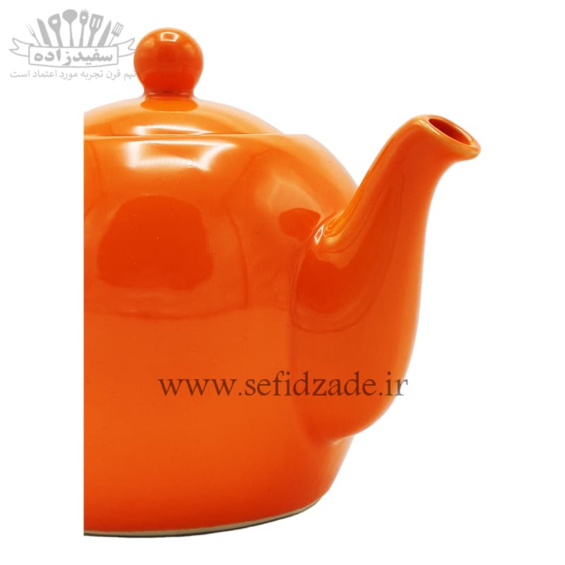 قوری چینی شکس (SHEX) مدل مجید رنگی 1000ml — تصویر ۴