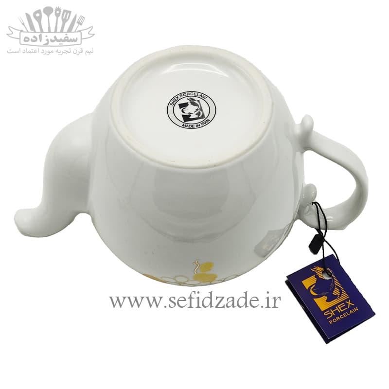 قوری چینی شکس (SHEX) مدل ویژه 1000ml — تصویر ۳