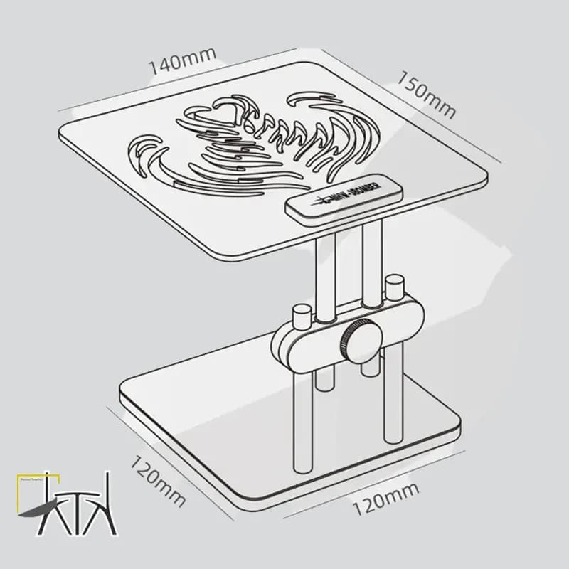 پایه ترازو قهوه بمبر 3BOMBER Coffee Scale Stand — تصویر ۲
