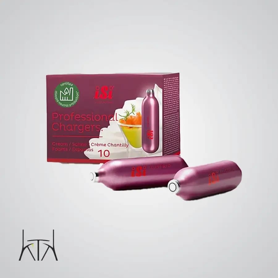 کپسول شارژ دستگاه خامه‌ساز iSi / بسته 10 عددی — تصویر ۴