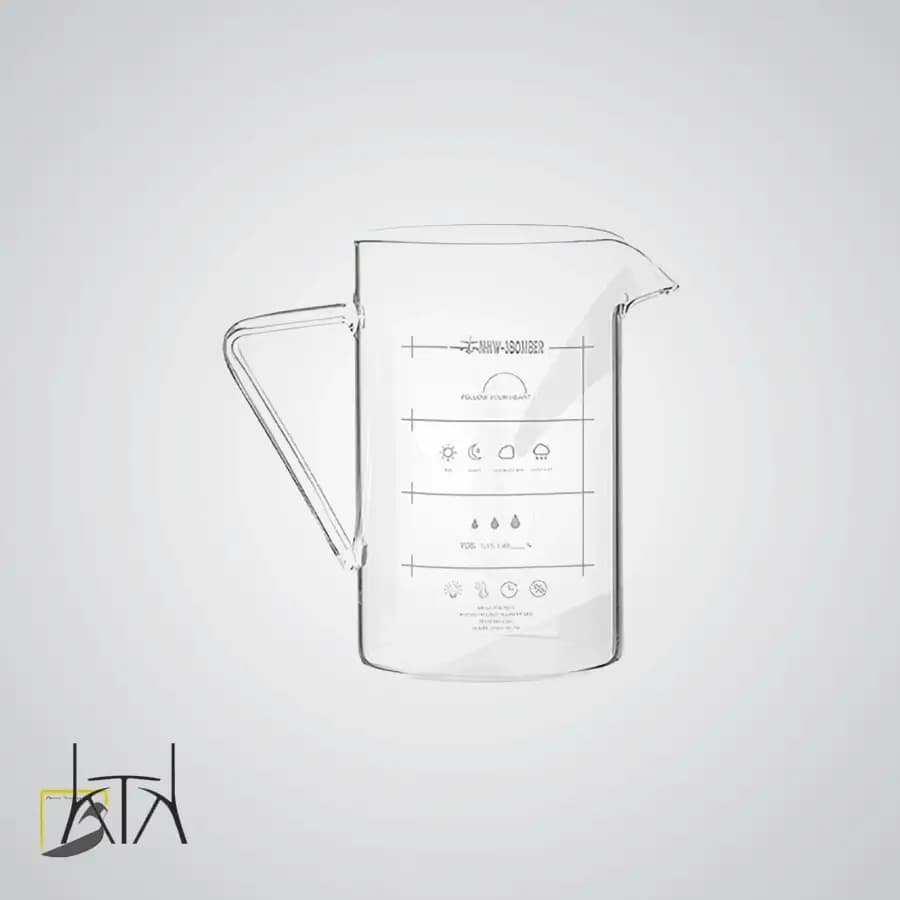 سرور قهوه مدرج بمبر مدل BOMBER G5195 500ml — تصویر ۲