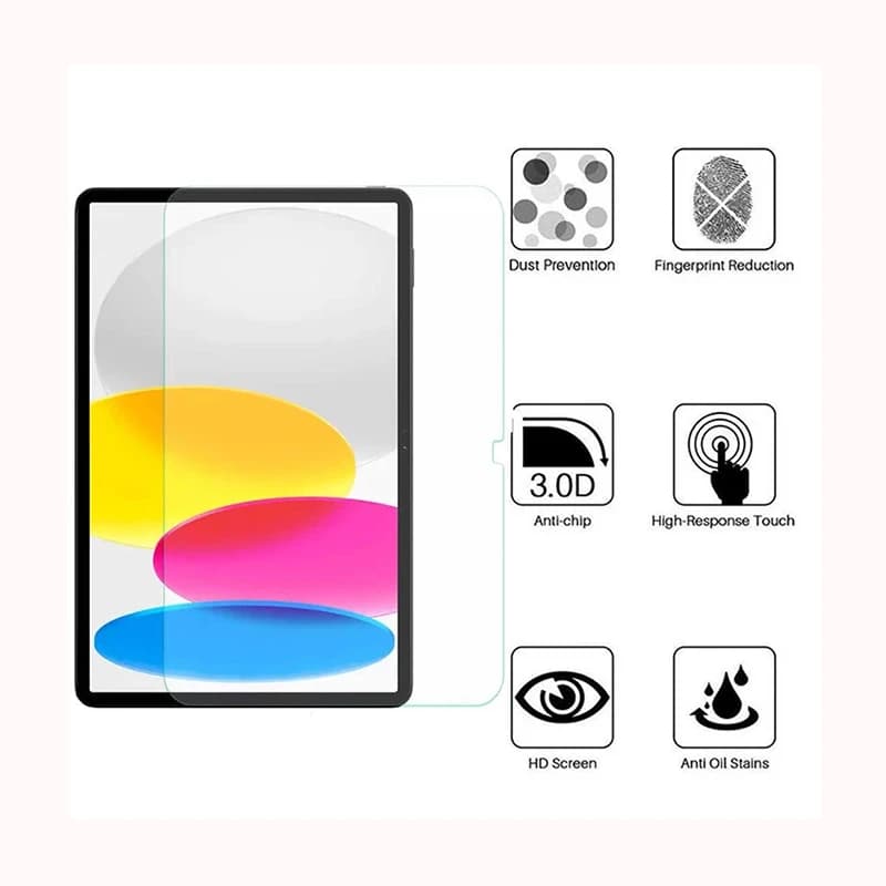 محافظ صفحه نمایش شیشه ای راک مناسب برای تبلت Ipad 11 gen(A16) — تصویر ۸