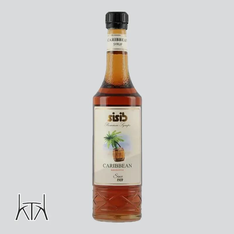 سیروپ سی سیب طعم رام/کارابین SISIB Caribbean