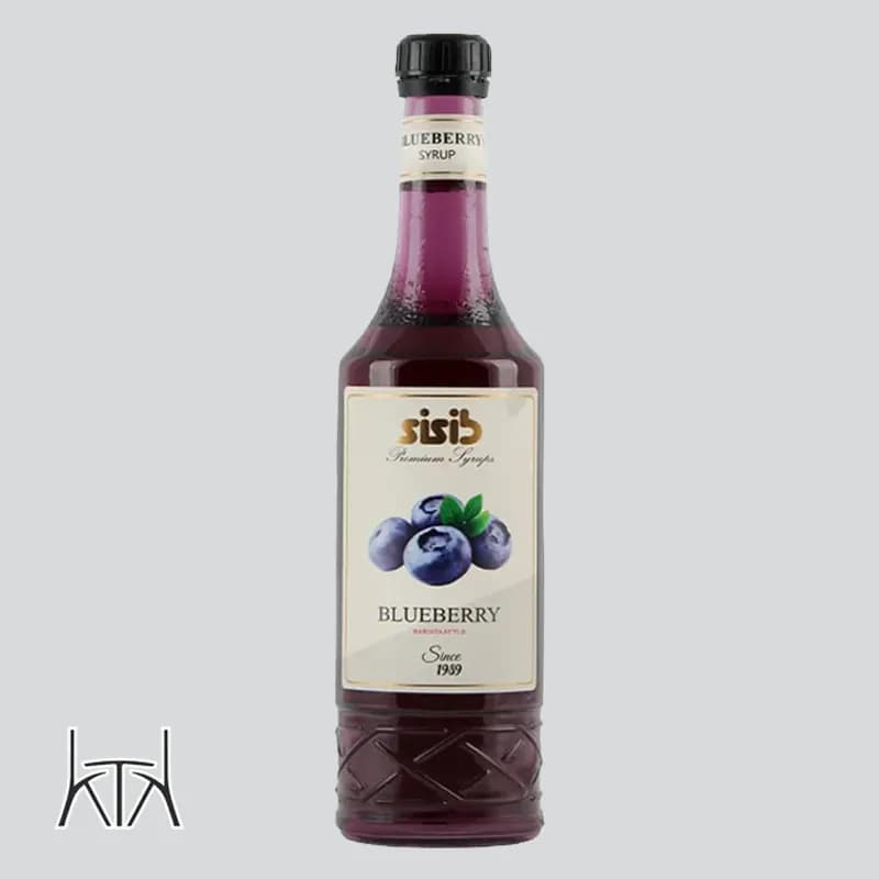 سیروپ سی سیب طعم بلوبری SISIB Blueberry