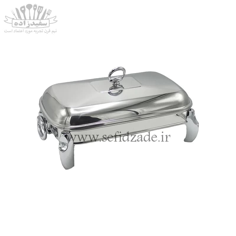 سوفله خوری استیل سلینا مدل پافیلی سایز کوچک 92612 — تصویر ۵