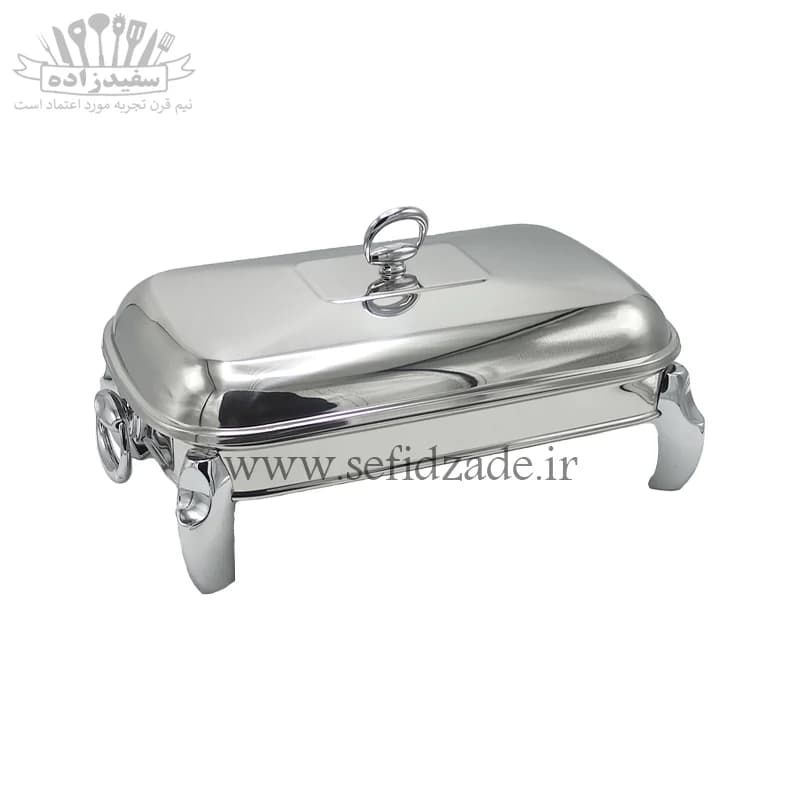 سوفله خوری استیل سلینا مدل پافیلی سایز متوسط 92613 — تصویر ۵