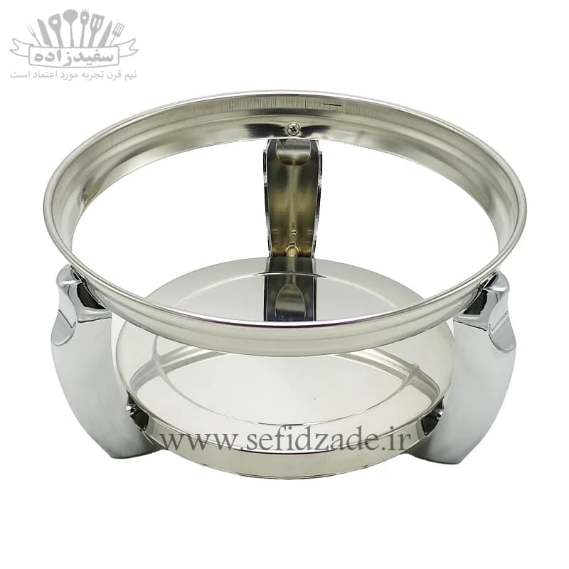 سوفله سالاد خوری استیل سلینا مدل پافیلی 92611 — تصویر ۹