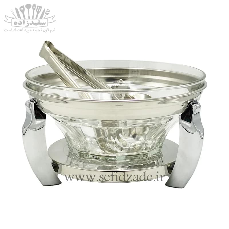 سوفله سالاد خوری استیل سلینا مدل پافیلی 92611 — تصویر ۶