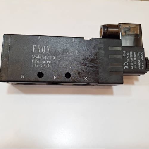 شیر برقی پنوماتیک تک بوبین 2-5 سایز 1/4 4v210-08 ERON