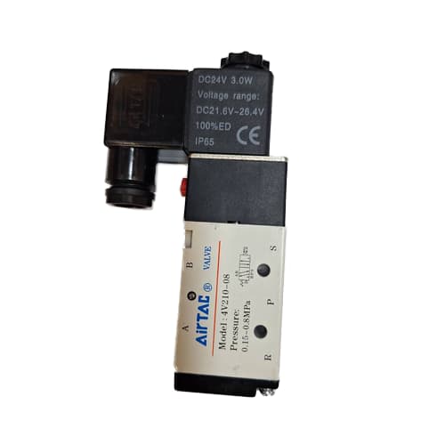 شیر برقی پنوماتیک ایرتک 4v210-08 — تصویر ۳