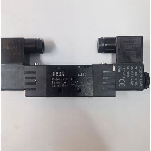 شیر برقی پنوماتیک 2-5 سایز 1/4 دوبل 4V220-08 ERON — تصویر ۴
