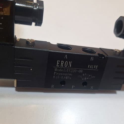 شیر برقی پنوماتیک 2-5 سایز 1/4 دوبل 4V220-08 ERON — تصویر ۶
