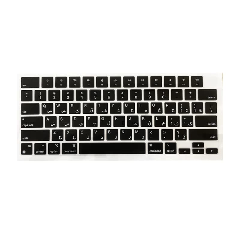 محافظ کیبورد با حروف فارسی مناسب برای MacBook Air M2/M3