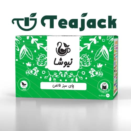 دمنوش چای سبز خالص نیوشا