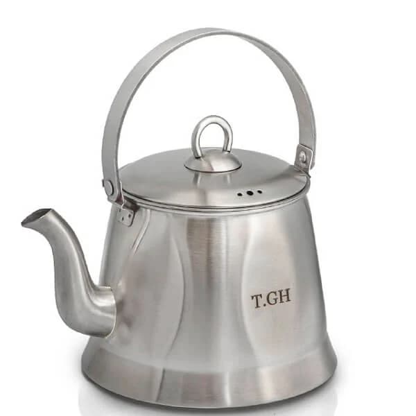 کتری لوله دار کف چدن قیطاسی کاوه 2.5 لیتری 302000 — تصویر ۲