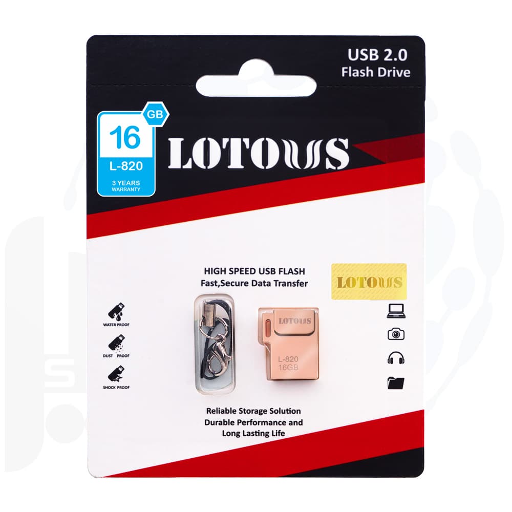 فلش مموری 16 گیگابایت لوتوس مدل L820 — تصویر ۲