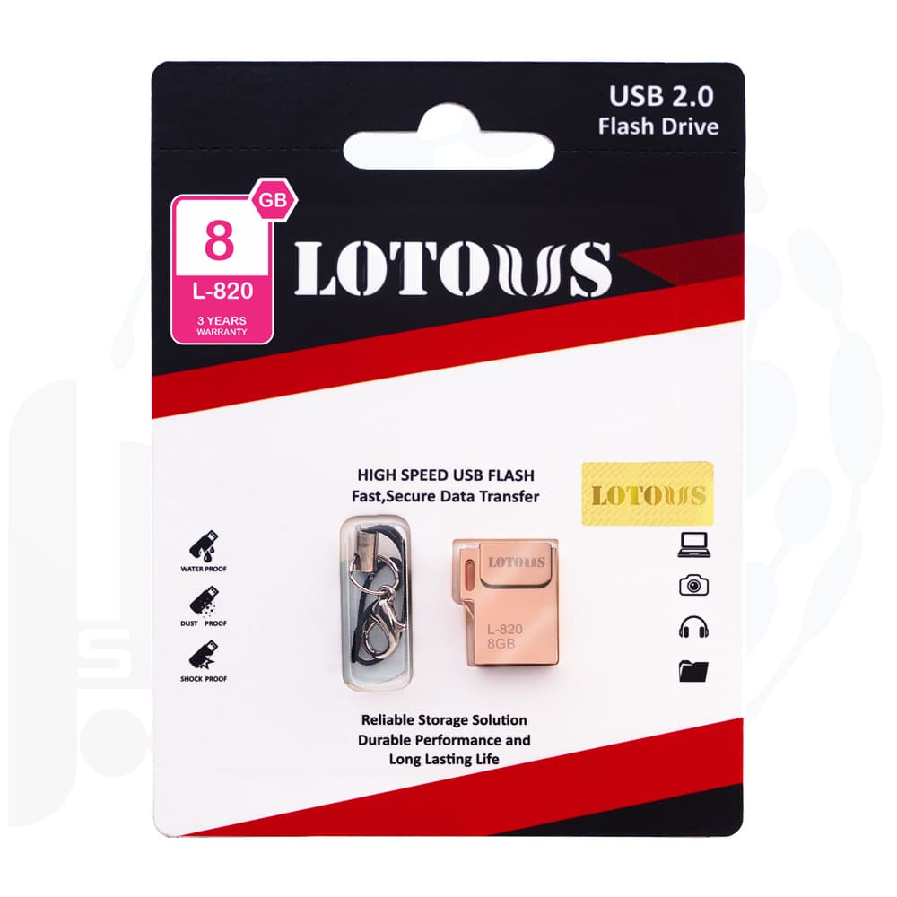 فلش مموری 8 گیگابایت لوتوس مدل L820 — تصویر ۴