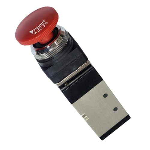 شیر قارچی قفلشو پنوماتیک — تصویر ۲