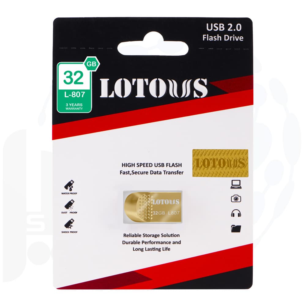 فلش مموری 32 گیگابایت لوتوس مدل L807 — تصویر ۲