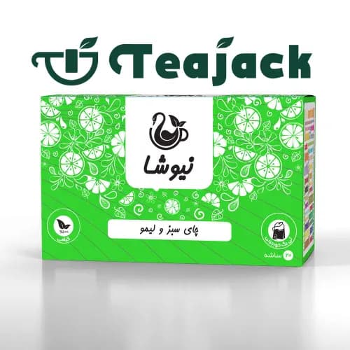 دمنوش چای سبز و لیمو نیوشا — تصویر ۳
