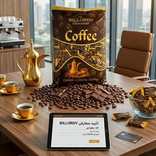 شکلات طعم قهوه billordy — تصویر ۴