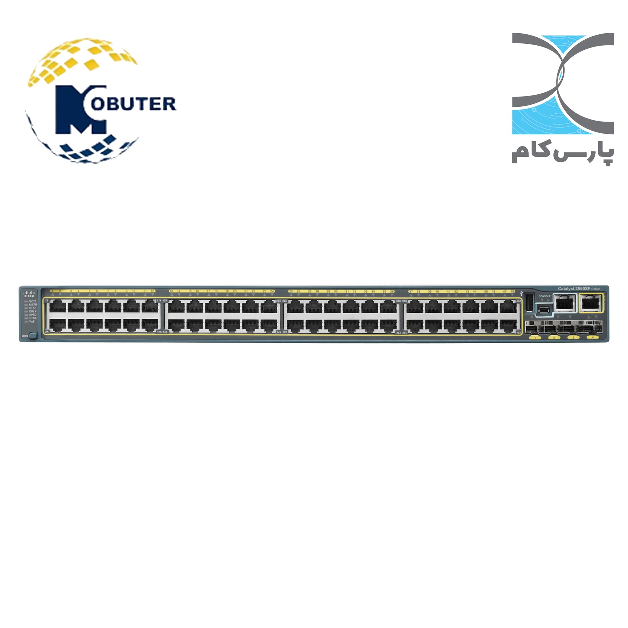 سوئیچ سیسکو مدل WS-C2960S-F48TS-L — تصویر ۴