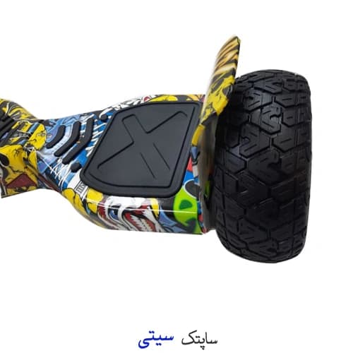 اسکوتر برقی آفرود زرد فشن کد 310 — تصویر ۳