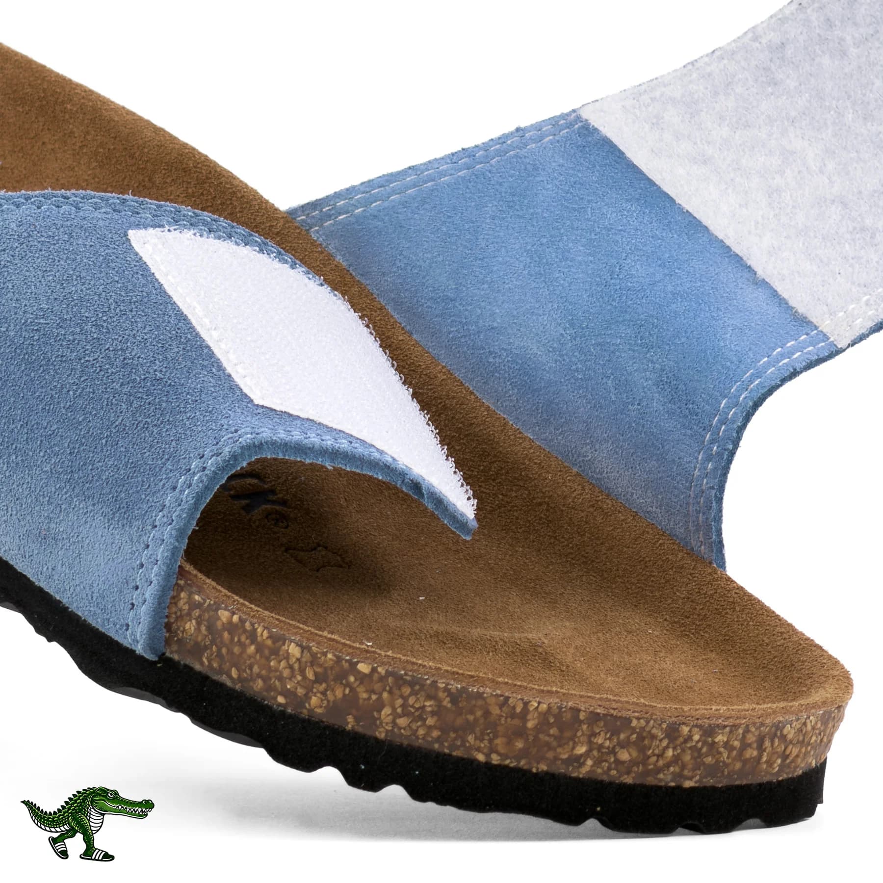 بیرکن استاک مادرید آبی آسمانی زنانه | Birkenstock Madrid — تصویر ۲