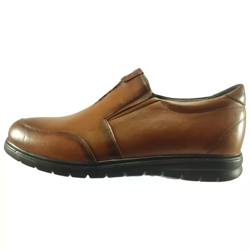 کفش طبی و راحتی مردانه چرم طبیعی کد 368