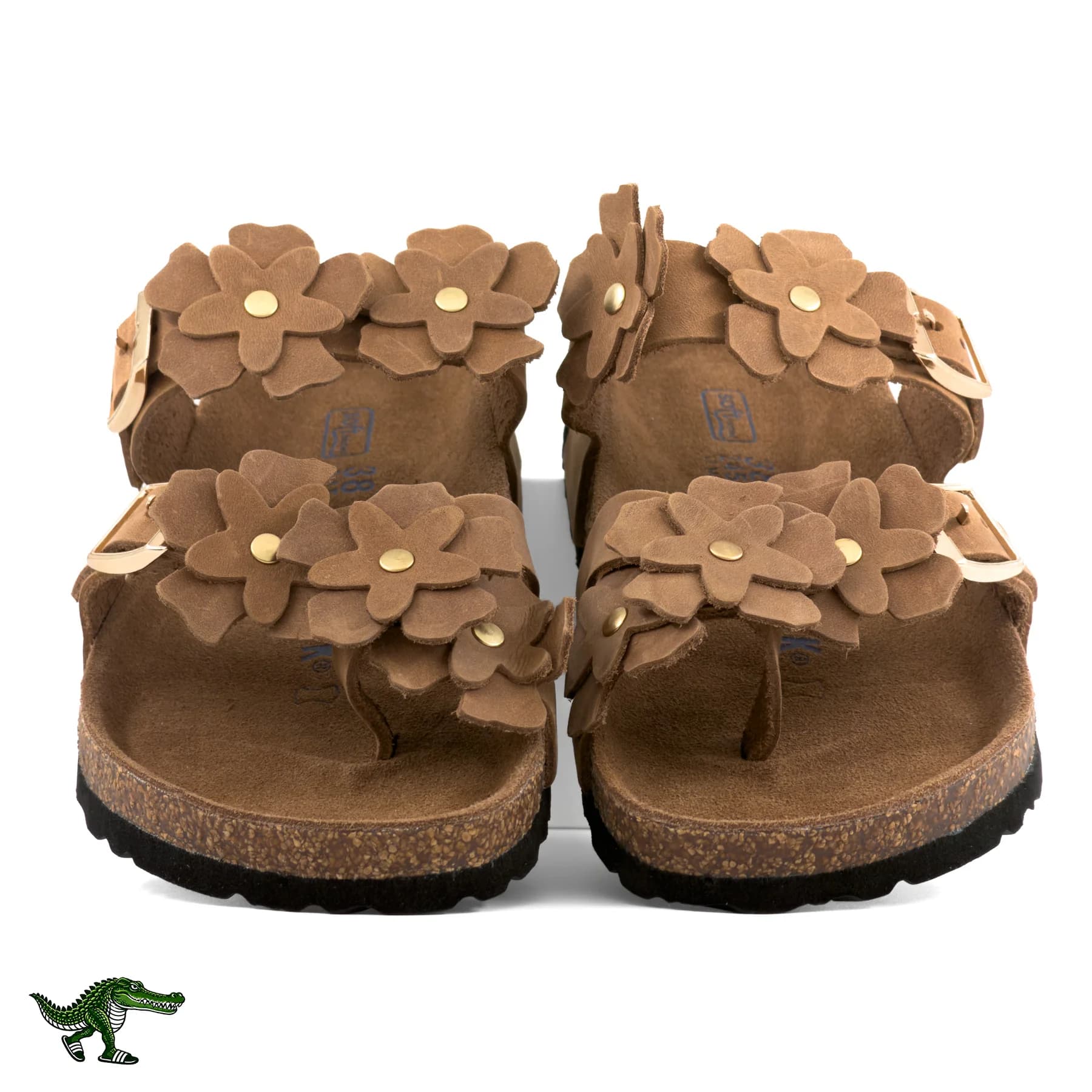 بیرکن استاک مایاری گلدار عسلی زنانه | Birkenstock Mayari — تصویر ۱۰