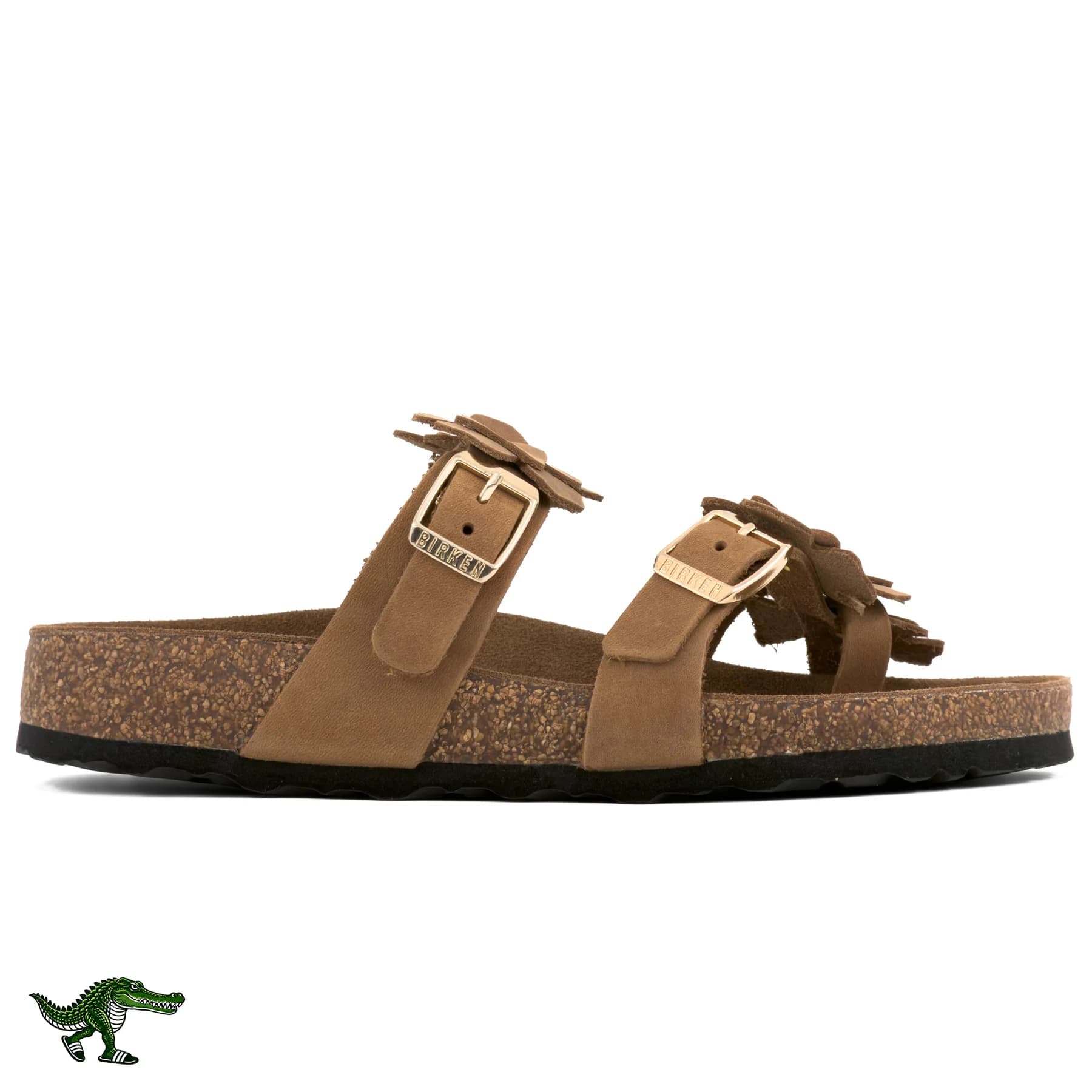 بیرکن استاک مایاری گلدار عسلی زنانه | Birkenstock Mayari — تصویر ۷
