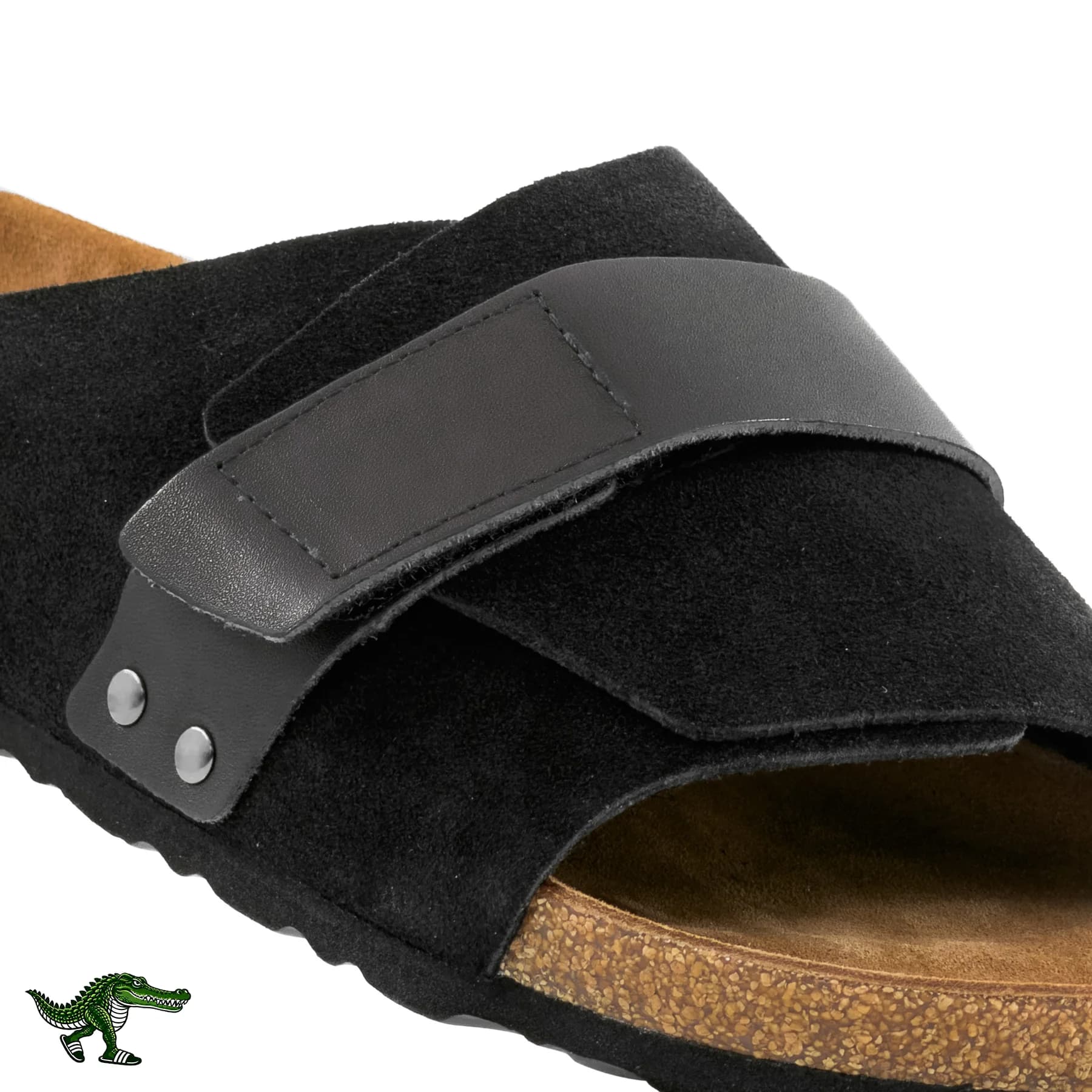 بیرکن استاک کیوتو مشکی مردانه | Birkenstock Kyoto — تصویر ۴