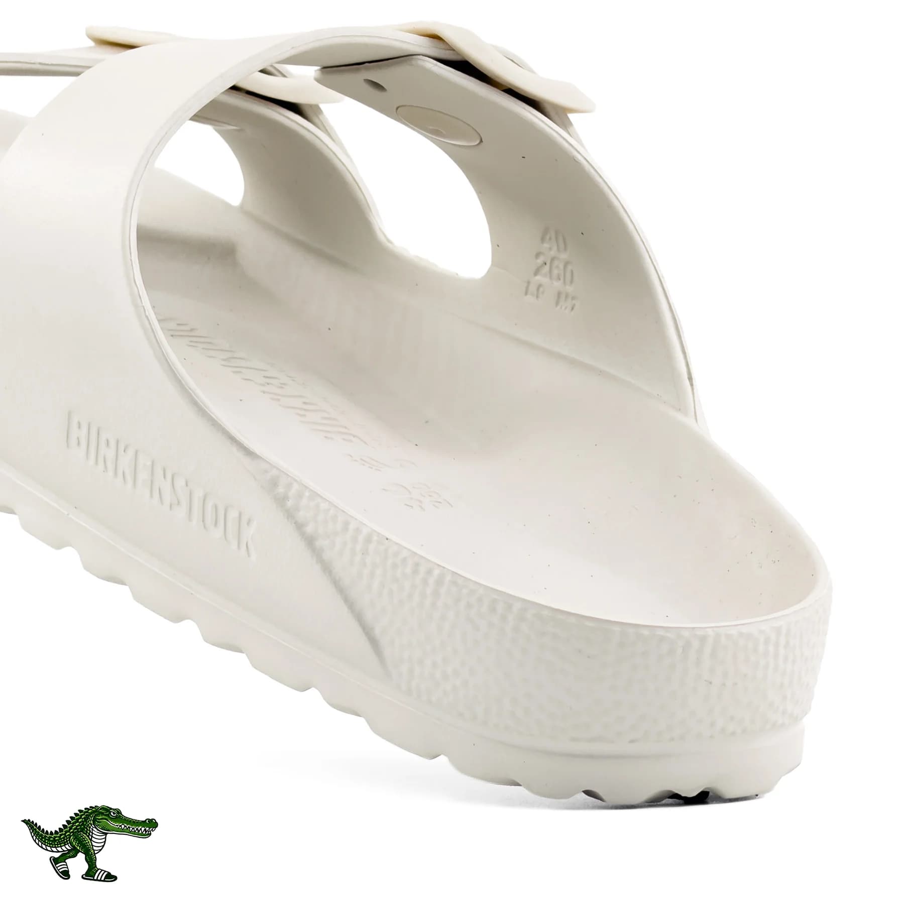 بیرکن استاک آریزونا سفید شیری زنانه و مردانه | Birkenstock Arizona — تصویر ۹