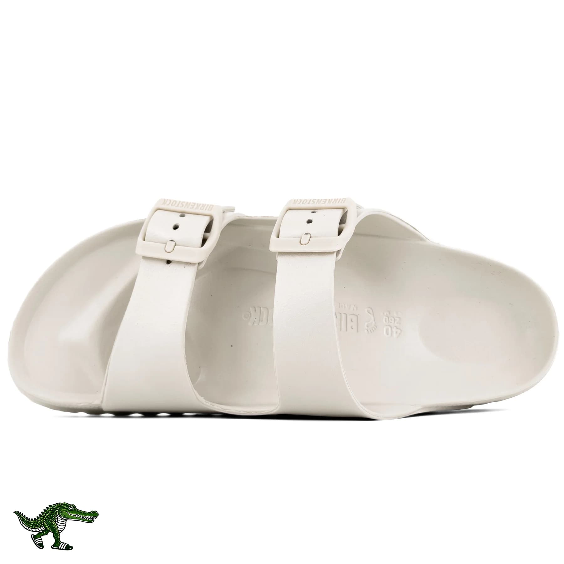 بیرکن استاک آریزونا سفید شیری زنانه و مردانه | Birkenstock Arizona — تصویر ۶