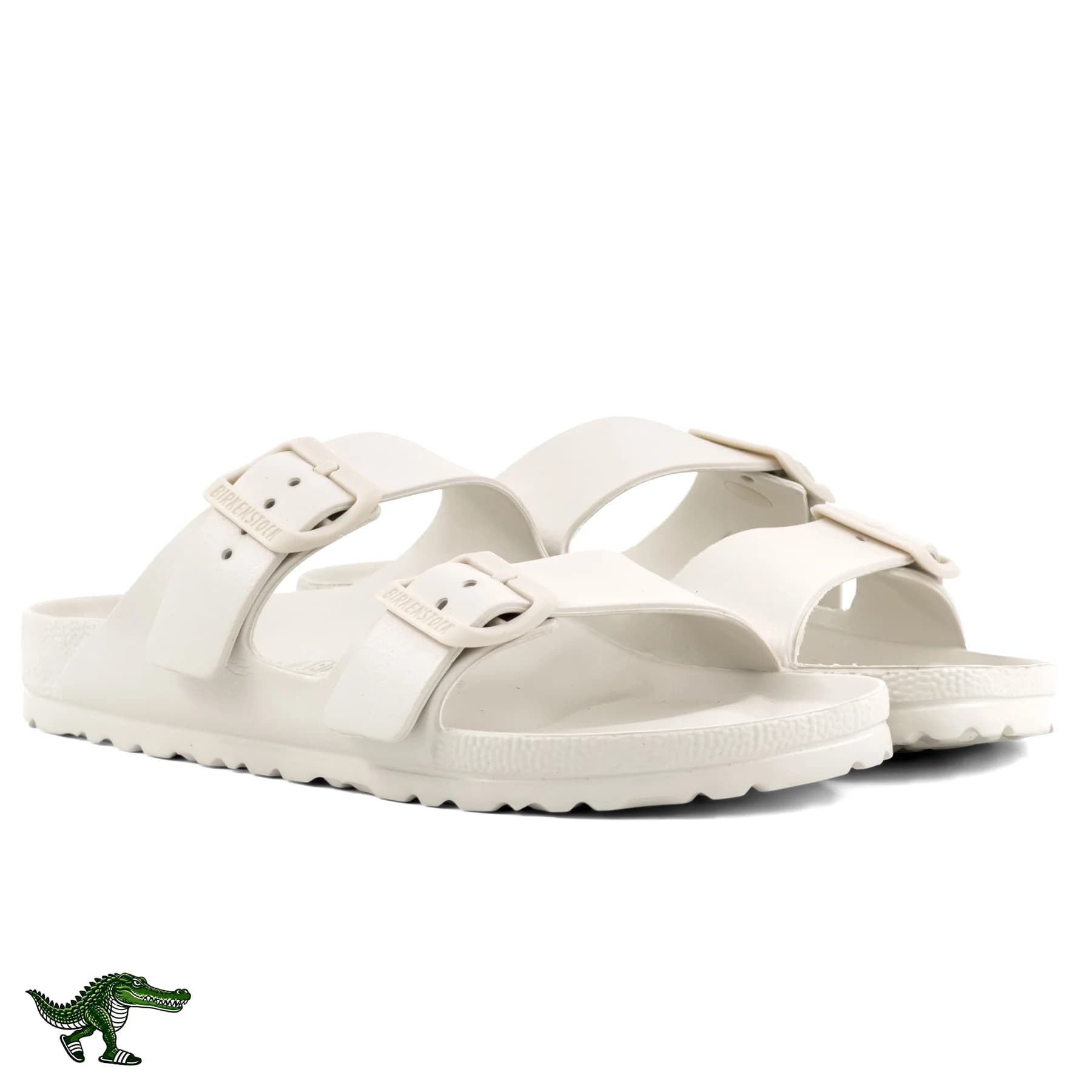 بیرکن استاک آریزونا سفید شیری زنانه و مردانه | Birkenstock Arizona — تصویر ۴