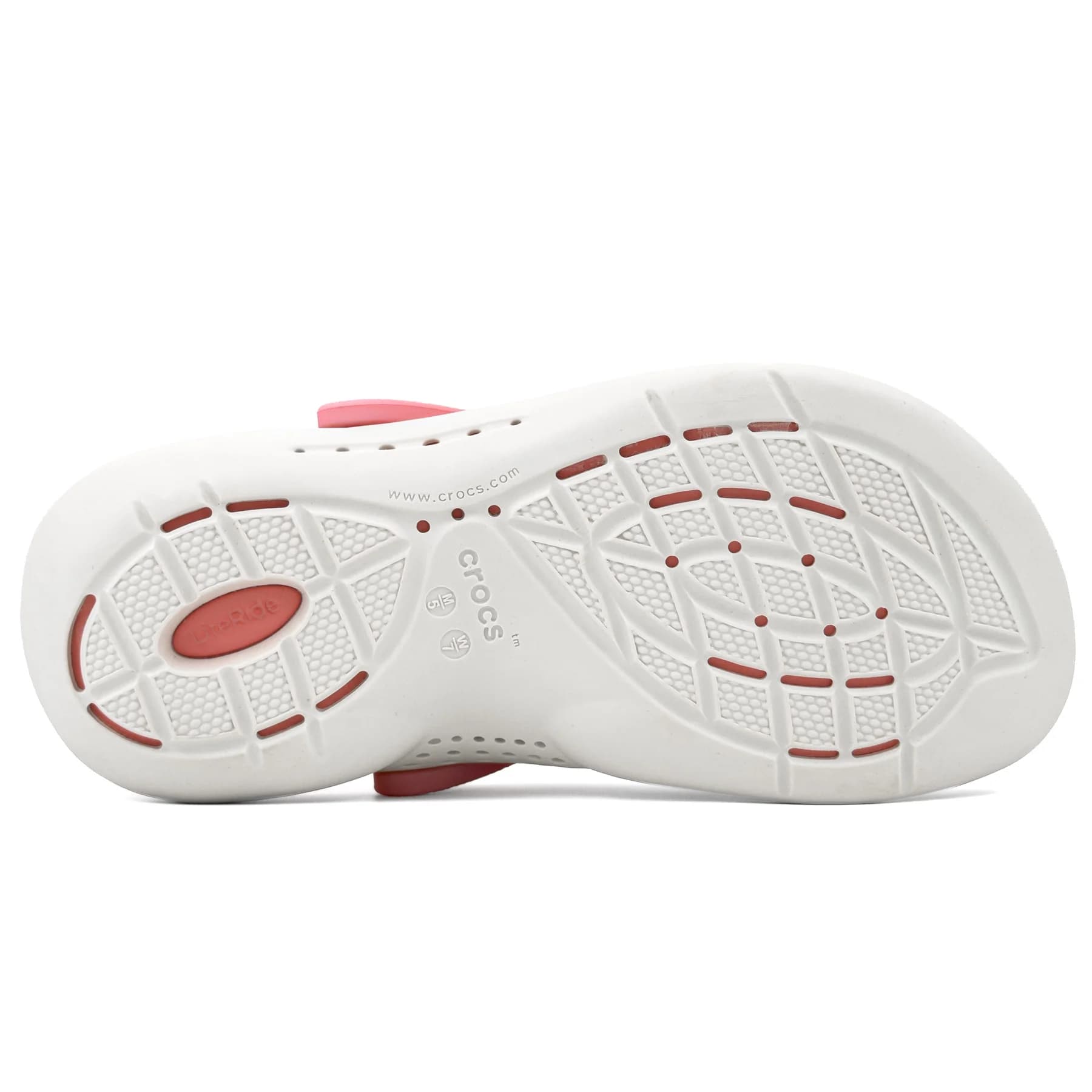 کراکس لایت 360 سرمه‌ای صورتی زنانه کادر درمان | Crocs LiteRide 360 — تصویر ۸