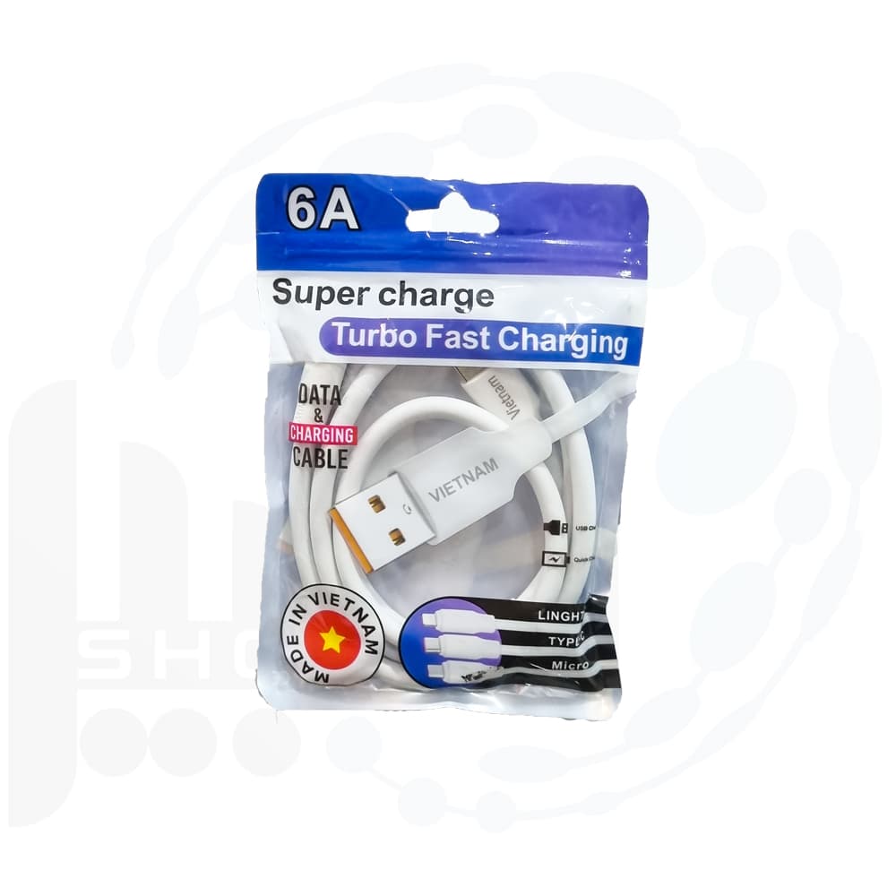 کابل شارژ Micro مدل 120W برند Turbo
