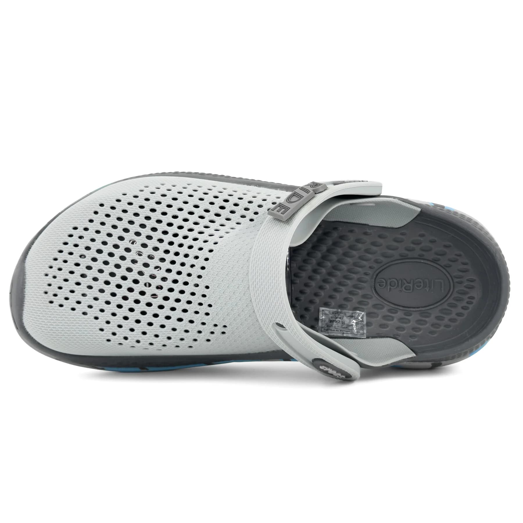 کراکس لایت 360 طوسی آبی آبرنگی زنانه و مردانه | Crocs LiteRide 360 — تصویر ۲