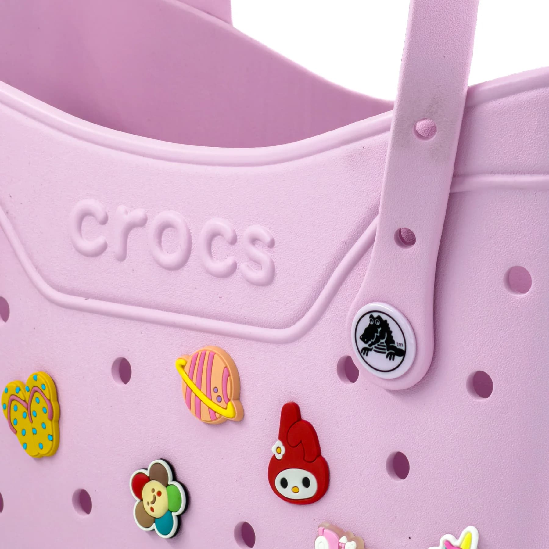 کیف کراکس صورتی پاستلی | Crocs Bag — تصویر ۸